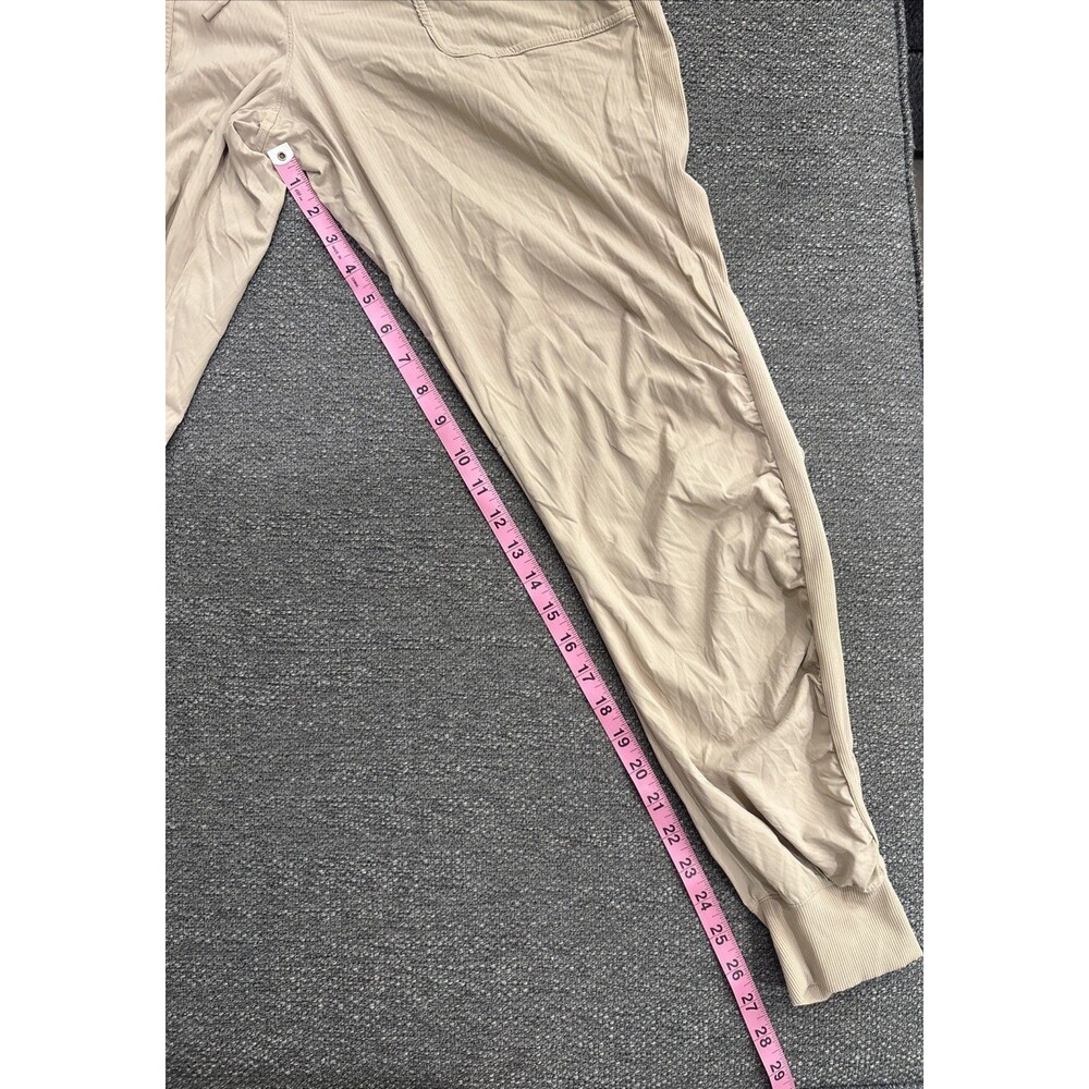 Lululemon Beyond The Studio Jogger Pants Womens Size 10 W5CZHS Beige Brown - Picture 5 of 10